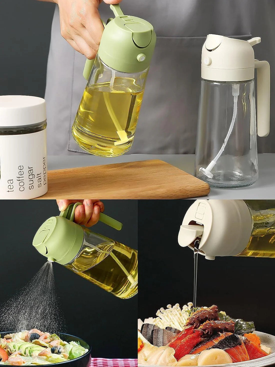 Perfect Oil Spray™ | 2 In 1 Oil Dispenser Spray